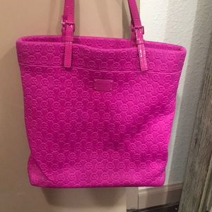 Pink Michael Kors Shoulder Tote